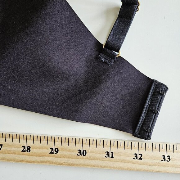 KNIX Lace Wireless Seamless Bra Black Adjustable Straps Your Lace WingWoman 8+ - Picture 10 of 11
